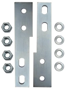 1958-1960 Grille Bar End Bracket Set with Hardware - New - Picture 1 of 1