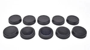 Genuine Olympus OM Mount Rear Lens Cap Lot Qty-10 Japan (#T1671) - Picture 1 of 2