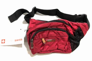 Alpine Swiss Fanny Pack Adjustable Waist Bag Sling Crossbody Multiple Pocket NWT - Picture 1 of 7