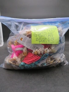 5lbs Pre-Owned Broken Costume Jewelry - Crafting, Repurposing, DIY Lot - Picture 1 of 11