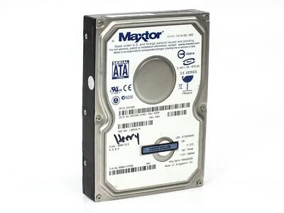 Dell 5F039 160GB 3.5'' SATA Internal Hard Drive - Maxtor E-H011-04-1675 - Image 1 of 4