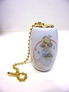 NOS Precious Moments Our Friendship Grows Sweeter Everyday  Porcelain Lamp Pull - Picture 1 of 1