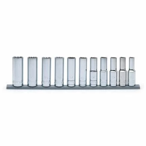 keen 1/2-inch Drive Deep Metric Socket Set (11-Piece), made by H Canada - Picture 1 of 14