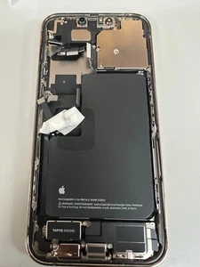 iPhone 13 Pro Max Gold Original Back Housing Replacement W Small Parts - Grade A - Zdjęcie 1 z 6