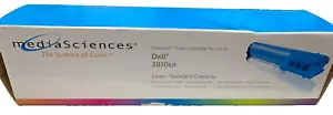 Dell 3000CN Toner Cartridge Cyan – Media Sciences MS3031C-HC | New & Sealed - Photo 1/24