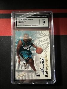 1997 Skybox Autographics Grant Hill CGC 9 MINT 10 AUTOGRAPH RARE - Great Deal