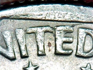 1979 D Susan B. Anthony Dollar Error Die Crack - Picture 1 of 4