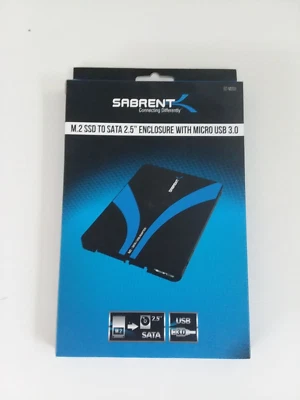Sabrent M.2 SSD to USB 3.0 / SATA III 2.5-Inch Aluminum Enclosure (EC-M2CU) - Image 1 of 2