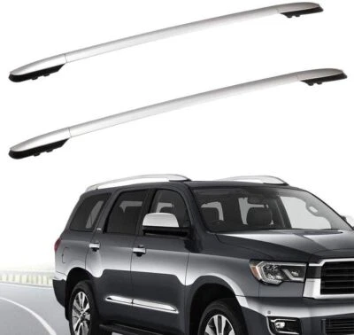 Алюминиевые багажники на крышу 2 шт подходят для RAV4 RAV 4 2013-2018 - Изображение 1 из 4