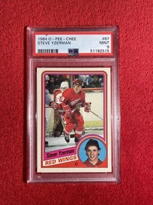 💎 1984 OPC #67 STEVE YZERMAN ROOKIE RC PSA 9 🔥 - Picture 1 of 3
