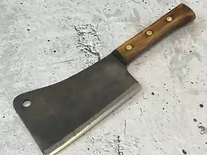 Vintage F. Dick Butcher Cleaver Knife 180mm Carbon Steel Made in Germany🇩🇪1529 - Picture 1 of 15