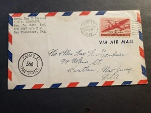 APO 957 SCHOFIELD BARRACKS, OAHU, HAWAII 1942 Censored Army Cover 34th Infantry - Picture 1 of 2