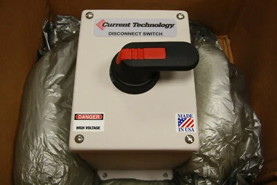 Interruptor de desconexión Current Technology CGP-60A-NID OT63F3 60A nuevo en caja Foto 1 de 3