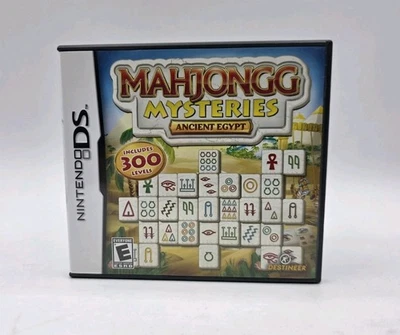 麻将之谜:古埃及 - 任天堂 DS 完整带手动测试 — 第 1/4 张图片