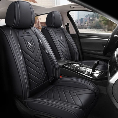 Seat full Set Leather Car Seat Cover Protector For Dodge Charger Journey Avenger - Image 1 of 4