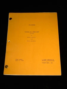 The Monkees TV Script Monkees In A Ghost Town 1966 REPRINT - Picture 1 of 2