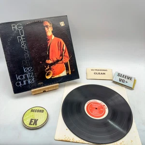 Lee Konitz Quintet- Figure & Spirit EX/VG+ Ultrasonic Clean 1977 - Imagen 1 de 3