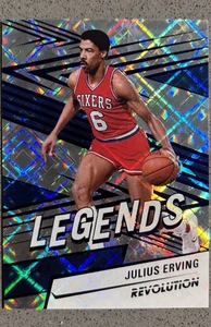 Julius Erving 2024 Panini Revolution Cosmic #153 serie numerada 18/99 - Imagen 1 de 2