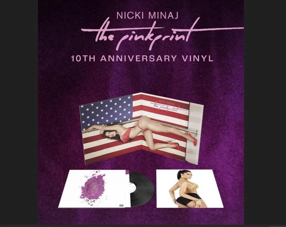 Nicki Minaj - The Pinkprint (10th Anniversary) [2LP] Vinyl Record - Image 1 of 1