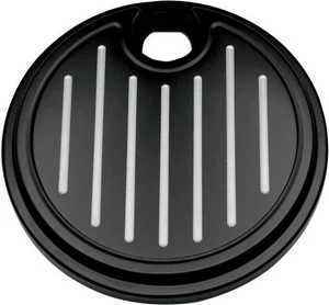 Pro-One Performance Fuel Door - Ball-Milled - Black Motorcycle Street Bike - Picture 1 of 4