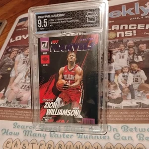 2022-23 Panini Donruss NBA Zion Williamson Net Marvels Purple Press Proof #11 - Picture 1 of 2
