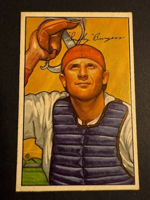 1952 Bowman #112 Smokie Burgess Philadelphia Phillies Good - VG - Image 1 of 2