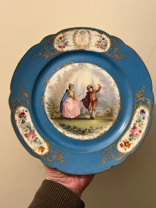 Sevres Porzellan Teller 19. Jahrhundert Französisch Europa Frankreich König Louis Philippe - Bild 1 von 14