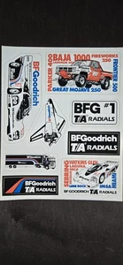 Vintage Bf Goodwrench Sticker Sheet - Picture 1 of 3