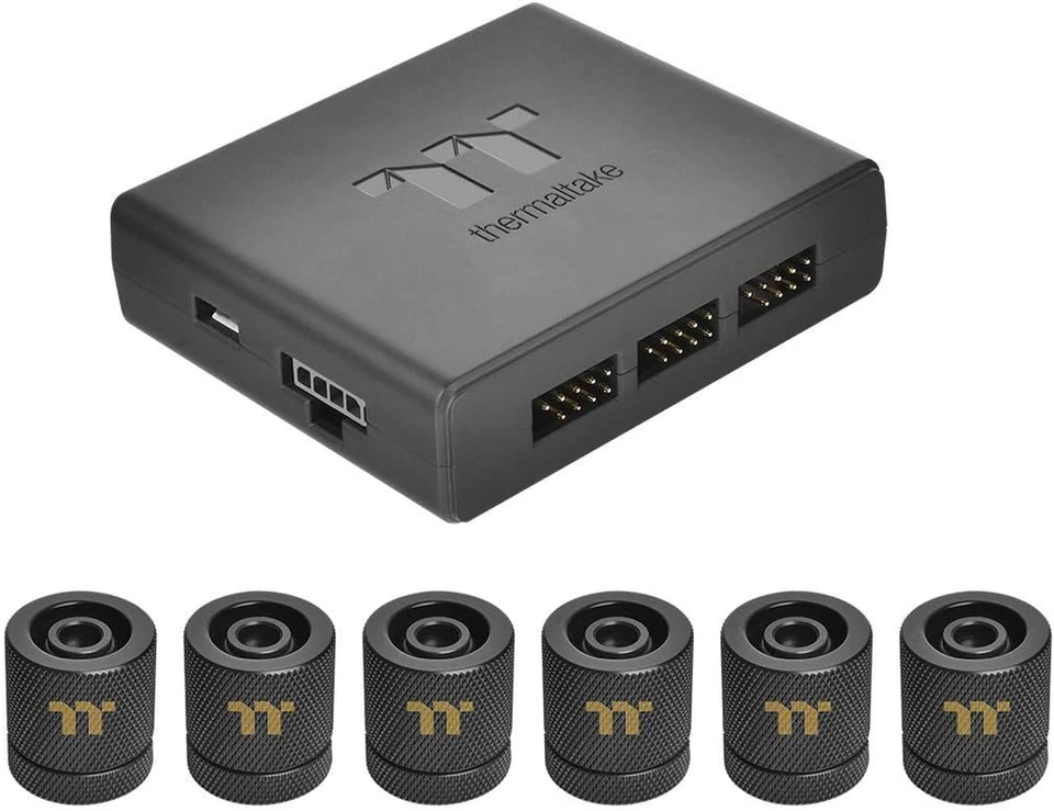 Thermaltake Pacific RGB plus TT Premium Edition 6-Pack G 1/4" PETG Tube 16Mm OD