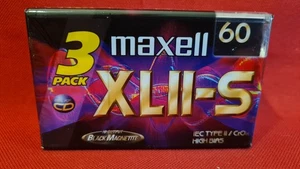 Audiokassetten ► Maxell XL II-S 60 ◄ Tapedeck Music Cassette 3er Pack! OVP! - Bild 1 von 5