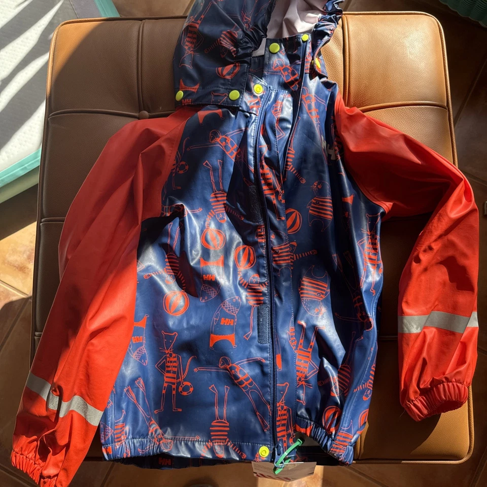 Helly Hansen Youth Rain Jacket, Waterproof - Image 1 of 4