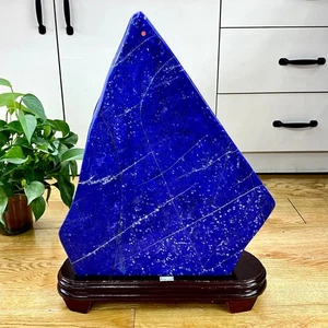 35.71LB Natural Boutique Lapis Lazuli Quartz Crystal Mineral Specimen Decorative - Picture 1 of 13
