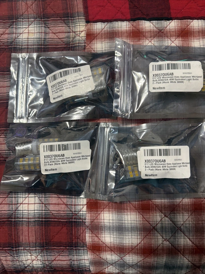 Microwave Oven Light Bulb E17 Base 3W 125V E17 LED Bulb 40W Equivalent, E17 Base - Image 1 of 4