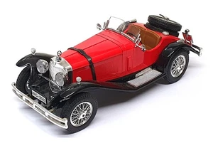 Burago 1/18 Scale Diecast 26725J - 1928 Mercedes Benz SSK - Red - Picture 1 of 5