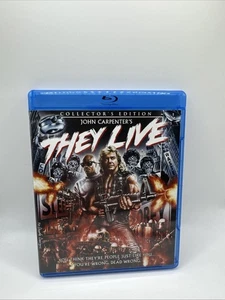 They Live Collector's Edition Blu-ray Disc John Carpenter Scream Factory - Imagen 1 de 8