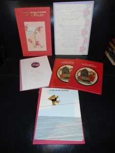 LOTTO MISTO DI 6 BIGLIETTI DI AUGURI NOS VINTAGE SAN VALENTINO - Foto 1 di 1
