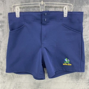 Vintage Champion Coach Shorts Notre Dame Fighting Irish Navy Made in USA Large - Bild 1 von 14