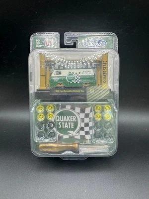 M2 Machines 1965 Ford Econoline Delivery Van Quaker State GOLD CHASE /750 K - Image 1 of 3