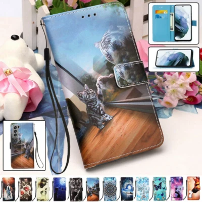 Dog Cat Tiger Panda Flower Phone Case For Samsung S20 S21 S22 S23 S20 FE A14 A54 - Image 1 of 4