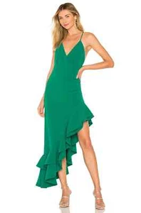 Maxi Vestido Lovers + Friends Evergreen Elegante Atemporal Talla L - Imagen 1 de 3