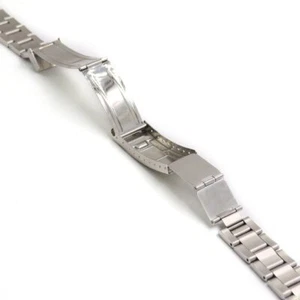 For Yachtmaster 70216 20mm Steel Hollow Curved End Vintage Watch Band Bracelet - Picture 1 of 6
