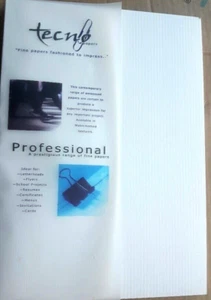 Classic Riblaid Ice White 100gsm A4 Paper Textured Vertical 50 Sheets 38E005 - Picture 1 of 2