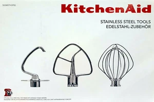 KitchenAid 5KSM5TH3PSS Edelstahl-Rührer,Zubehör,Stainless-Steel Tools 4,3 /4,8 L - Bild 1 von 1