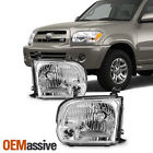 For 2005 2006 2007 Sequoia Tundra Headlights Lights Lamps Left+Right 05 06 07