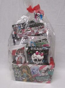 Monster High Monster Greetings Wrapped Holiday Gift Basket 2015