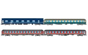 Rivarossi 4-tlg. Set Reisezugwagen, Italien-Holland-Express Ep. V HR4374 - Picture 1 of 1