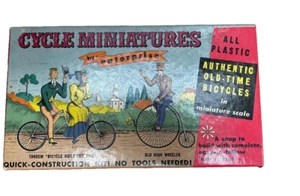 Vintage Fahrrad Miniaturen High Wheeler Bike von Enterprise - Bild 1 von 2