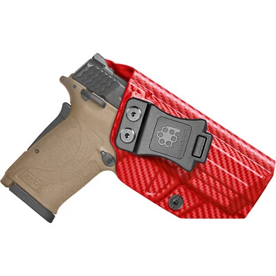 Amberide IWB KYDEX Holster For : Ruger LCP MAX .380 Pistol  Lifetime Warranty - Image 1 of 4