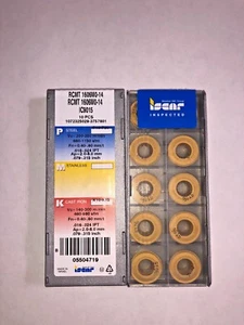 Iscar Indexable Carbide Turning Inserts RCMT 1606MO-14 Grade IC9015 - Picture 1 of 2