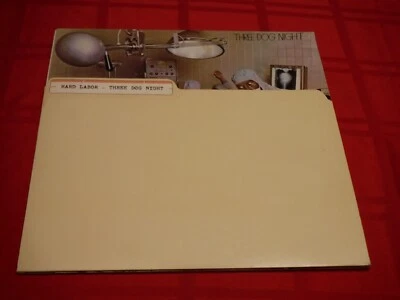 Three Dog Night Hard Labor 1974 LP Bandaid File Folder Show Must Go Sittin Sweet - Image 1 of 4